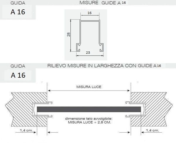 Tapparelle avvolgibili in alluminio estruso DOUBLE SPACE