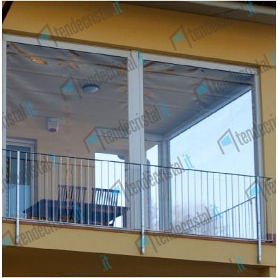 Tenda Cristal su misura per balconi e verande