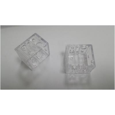 Coppia Supporti a scatola per veneziana da 35 mm in plexiglass